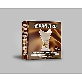 Kafiltro Chemex 5-8 Fincan Uyumlu Filtre Kahve Kağıdı 100’lü