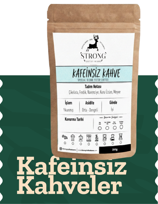 Kafeinsiz Kahveler
