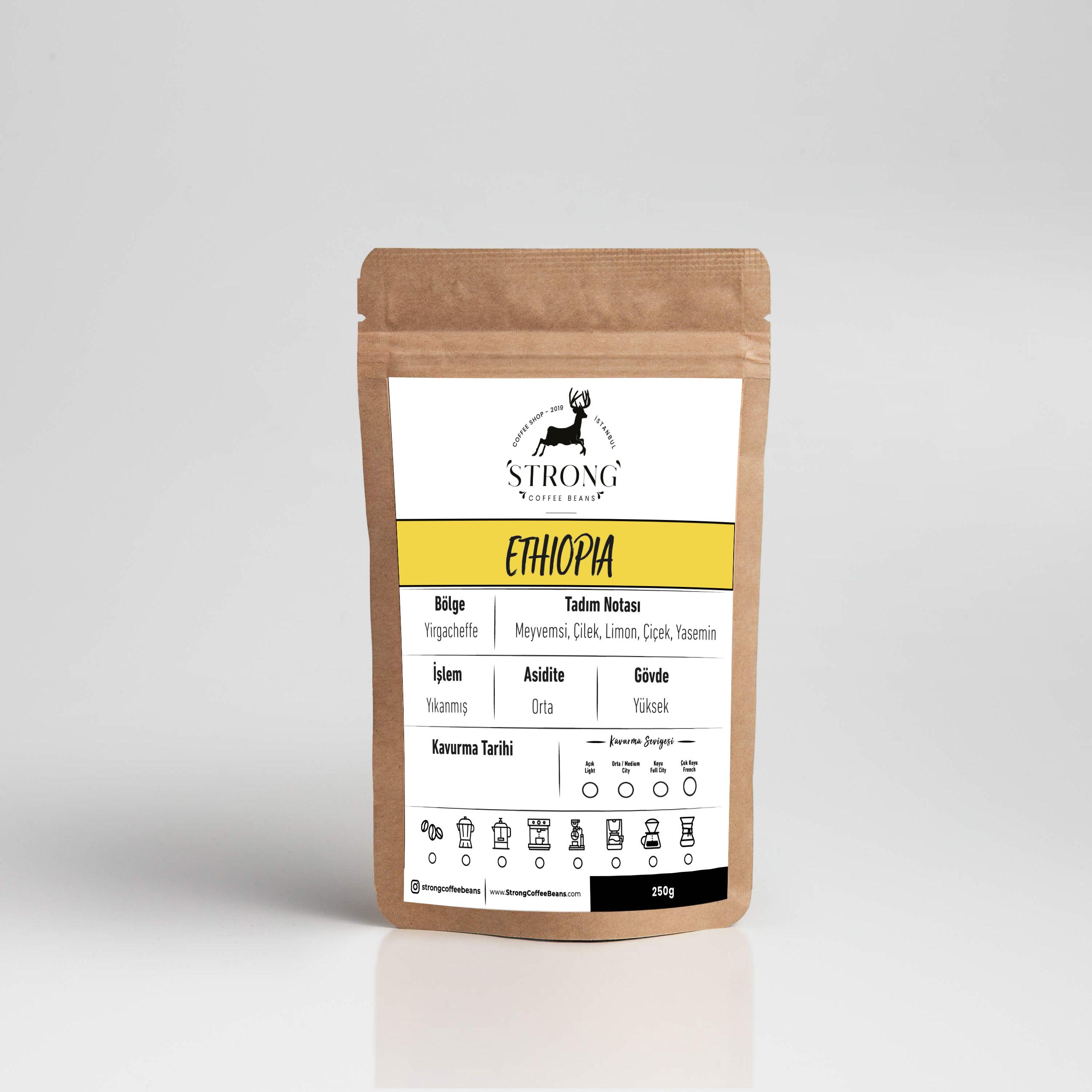 Ethiopia Yirgacheffe Filtre Kahve